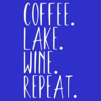 Coffee Lake Wine Repeat Gift Tall T-Shirt