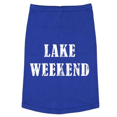 Cute Lake Weekend Gift Doggie Tank