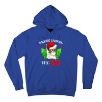 Cat Lover Xmas Dashing Through Grumpy Cats The No Christmas Hoodie