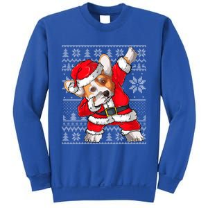 Corgi Lights Xmas Ugly Sweater Santa Corgi Dog Christmas Gift Sweatshirt