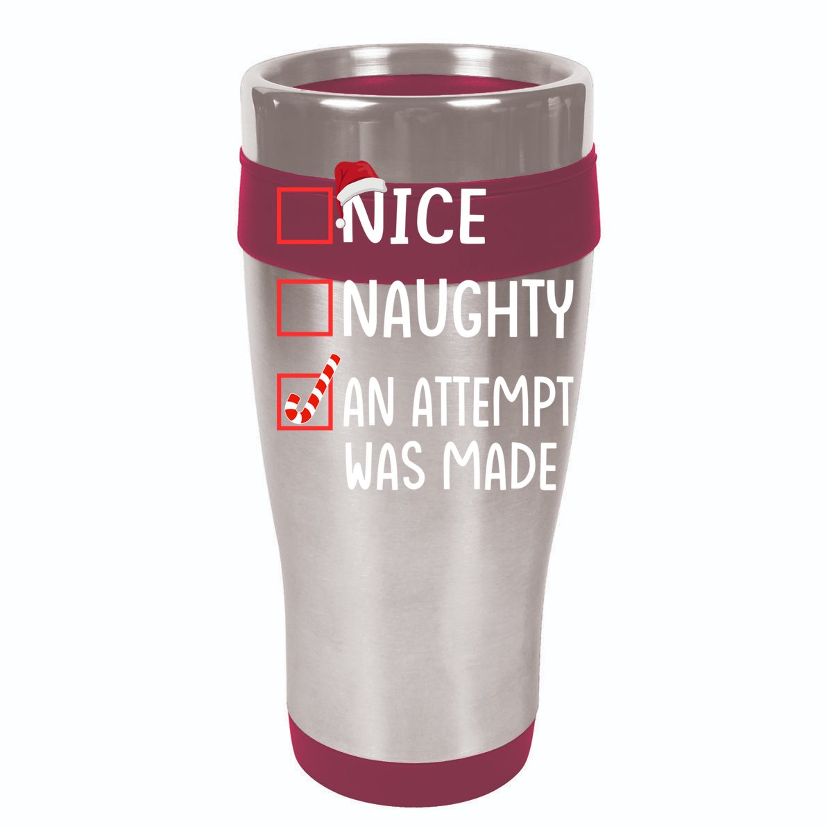 Christmas List Xmas Gift Nice Naughty An Attempt Was Made Gift Toddler Fine Jersey T-Shirt