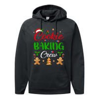 Cooking Lover Xmas Pajama Funny Cookie Baking Crew Christmas Performance Fleece Hoodie