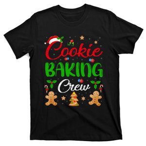 Cooking Lover Xmas Pajama Funny Cookie Baking Crew Christmas T-Shirt