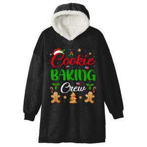 Cooking Lover Xmas Pajama Funny Cookie Baking Crew Christmas Hooded Wearable Blanket