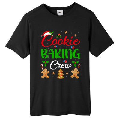 Cooking Lover Xmas Pajama Funny Cookie Baking Crew Christmas Tall Fusion ChromaSoft Performance T-Shirt