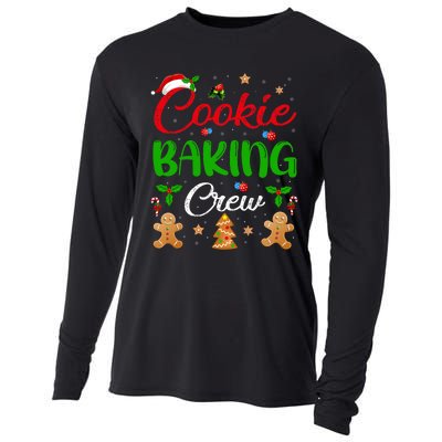 Cooking Lover Xmas Pajama Funny Cookie Baking Crew Christmas Cooling Performance Long Sleeve Crew