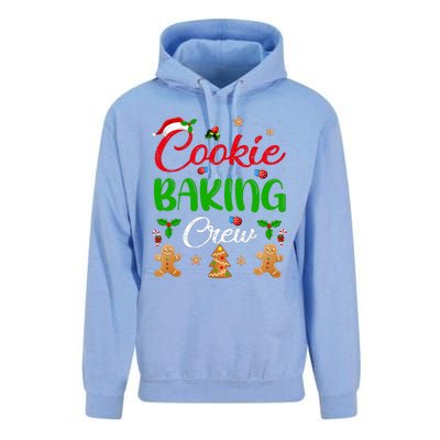 Cooking Lover Xmas Pajama Funny Cookie Baking Crew Christmas Unisex Surf Hoodie