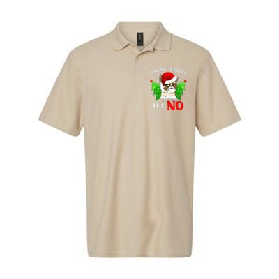 Cat Lover Xmas Dashing Through Grumpy Cats The No Christmas Softstyle Adult Sport Polo