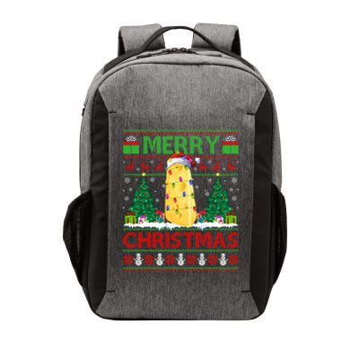 Cheese Lover Xmas Tree Ugly Santa Cheese Christmas Gift Vector Backpack