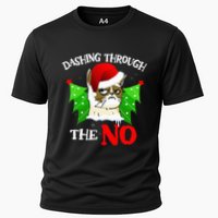 Cat Lover Xmas Dashing Through Grumpy Cats The No Christmas Performance Shirt