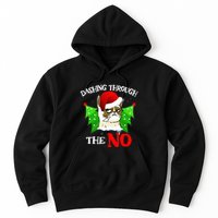 Cat Lover Xmas Dashing Through Grumpy Cats The No Christmas Hoodie