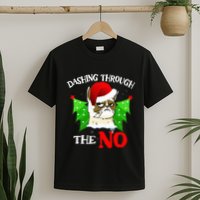 Cat Lover Xmas Dashing Through Grumpy Cats The No Christmas T-Shirt