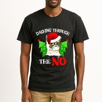 Cat Lover Xmas Dashing Through Grumpy Cats The No Christmas Tall T-Shirt