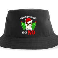 Cat Lover Xmas Dashing Through Grumpy Cats The No Christmas Sustainable Bucket Hat