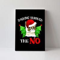 Cat Lover Xmas Dashing Through Grumpy Cats The No Christmas Canvas