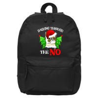 Cat Lover Xmas Dashing Through Grumpy Cats The No Christmas 16 in Basic Backpack