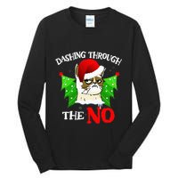 Cat Lover Xmas Dashing Through Grumpy Cats The No Christmas Tall Long Sleeve T-Shirt