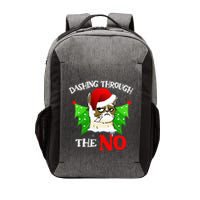 Cat Lover Xmas Dashing Through Grumpy Cats The No Christmas Vector Backpack
