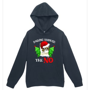 Cat Lover Xmas Dashing Through Grumpy Cats The No Christmas Urban Pullover Hoodie