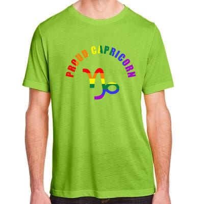 Capricorn Astrology LGBTQ Zodiac Sign Horoscope Adult ChromaSoft Performance T-Shirt