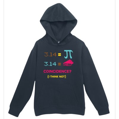 Cool March 14 Pi Day Coincidence Urban Pullover Hoodie