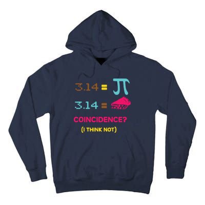 Cool March 14 Pi Day Coincidence Tall Hoodie