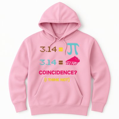 Cool March 14 Pi Day Coincidence Hoodie