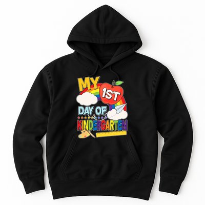 Cute My 1st Day Of Kindergarten Hoodie