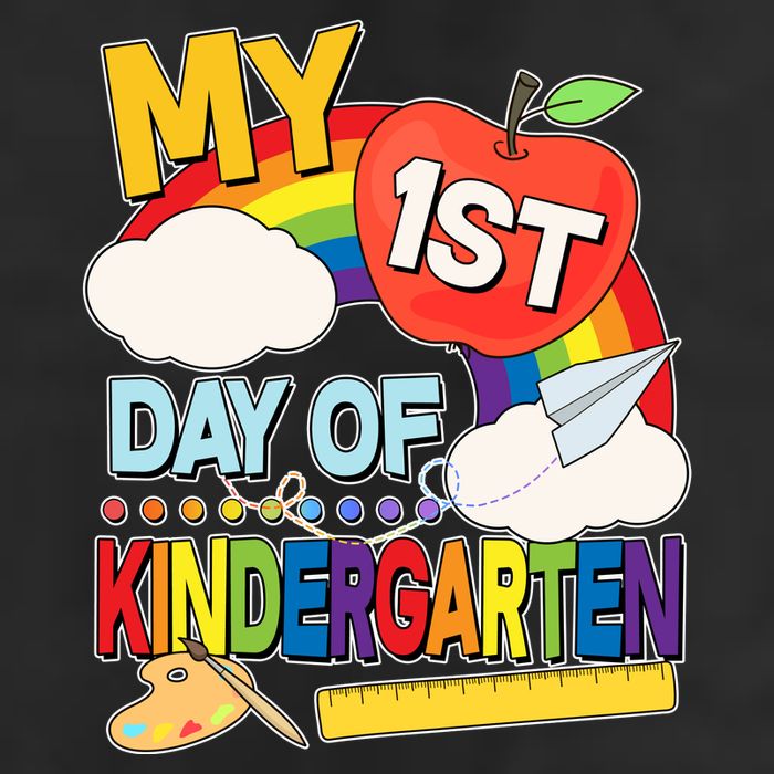 Cute My 1st Day Of Kindergarten 11oz C Handle Ceramic Mug
