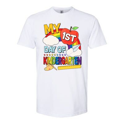 Cute My 1st Day Of Kindergarten Softstyle® CVC T-Shirt