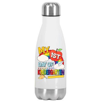 Cute My 1st Day Of Kindergarten Stainless Steel Insulated Water Bottle