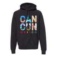 Cancun Mexico 2023 Vacation Beach Premium Hoodie