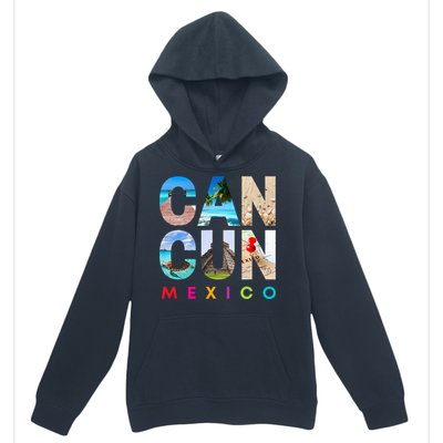 Cancun Mexico 2023 Vacation Beach Urban Pullover Hoodie