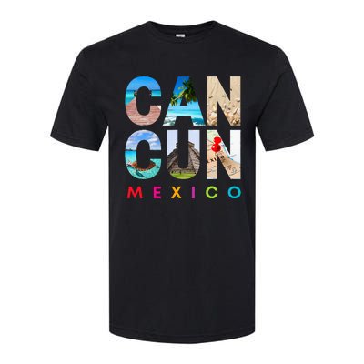 Cancun Mexico 2023 Vacation Beach Softstyle® CVC T-Shirt