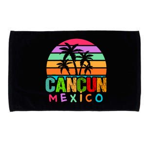 Cancun Mexico 2024 Vacation Beach Matching Family Group Microfiber Hand Towel