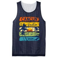 Cancun Mexico 2024 Summer Vacation Matching Family Group Mesh Reversible Basketball Jersey Tank