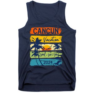 Cancun Mexico 2024 Summer Vacation Matching Family Group Tank Top