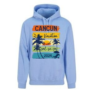 Cancun Mexico 2024 Summer Vacation Matching Family Group Unisex Surf Hoodie