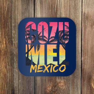 Cozumel Mexico 2023 Beach Vacation Trip Matching Summer Coaster