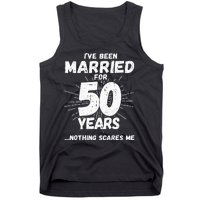 Couples Married 50 Years Funny 50th Wedding Anniversary Tank Top