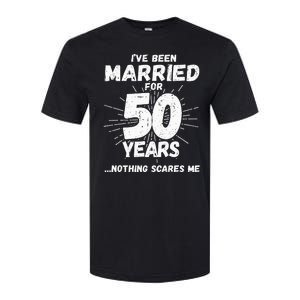 Couples Married 50 Years Funny 50th Wedding Anniversary Softstyle CVC T-Shirt