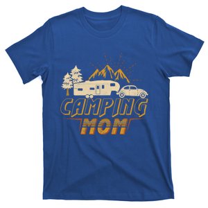 Camping Mom 5th Wheel Camper Rv Vacation Mothers Cool Gift T-Shirt