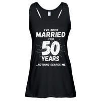 Couples Married 50 Years Funny 50th Wedding Anniversary Ladies Essential Flowy Tank