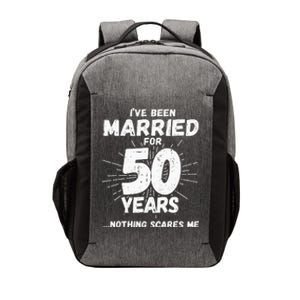 Couples Married 50 Years Funny 50th Wedding Anniversary Vector Backpack