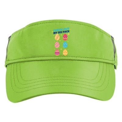 Checkout My 6 Pack Easter Eggs Funny Adult Drive Performance Visor