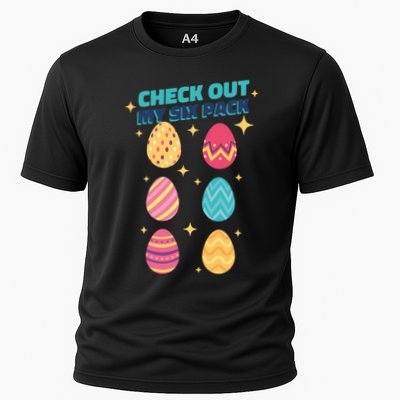 Checkout My 6 Pack Easter Eggs Funny Performance Shirt
