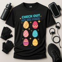Checkout My 6 Pack Easter Eggs Funny Performance Shirt