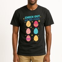 Checkout My 6 Pack Easter Eggs Funny Tall T-Shirt