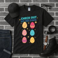 Checkout My 6 Pack Easter Eggs Funny Tall T-Shirt