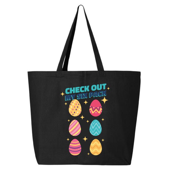 Checkout My 6 Pack Easter Eggs Funny 25L Jumbo Tote